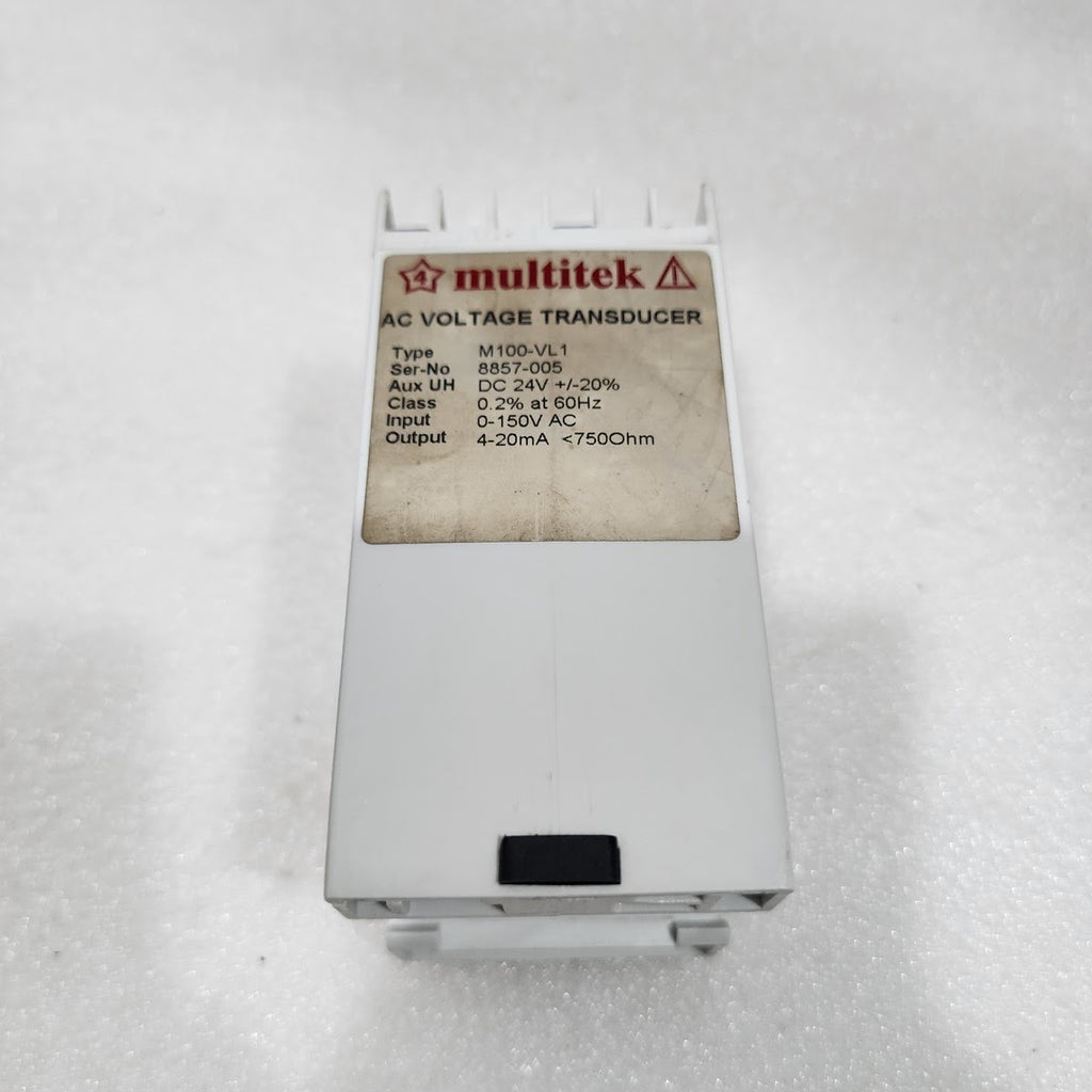 MULTITEK M100-VL1 AC VOLTAGE TRANSDUCER 24VDC