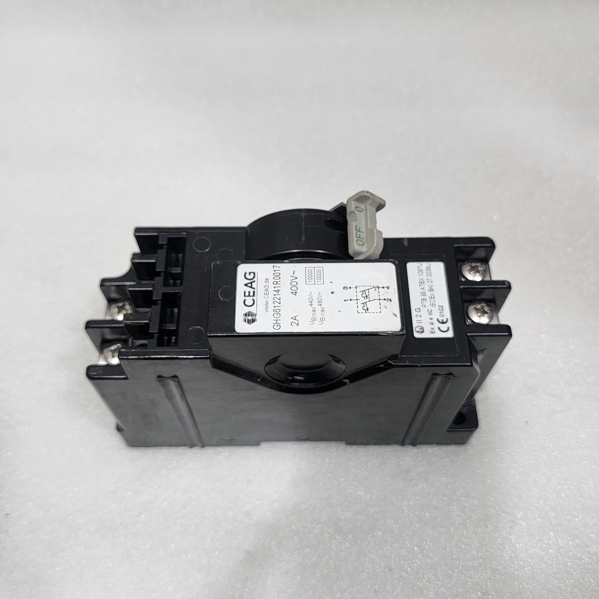 CEAG GHG6122141R0017 2A 2-POLE BREAKER/SAFETY DIODE