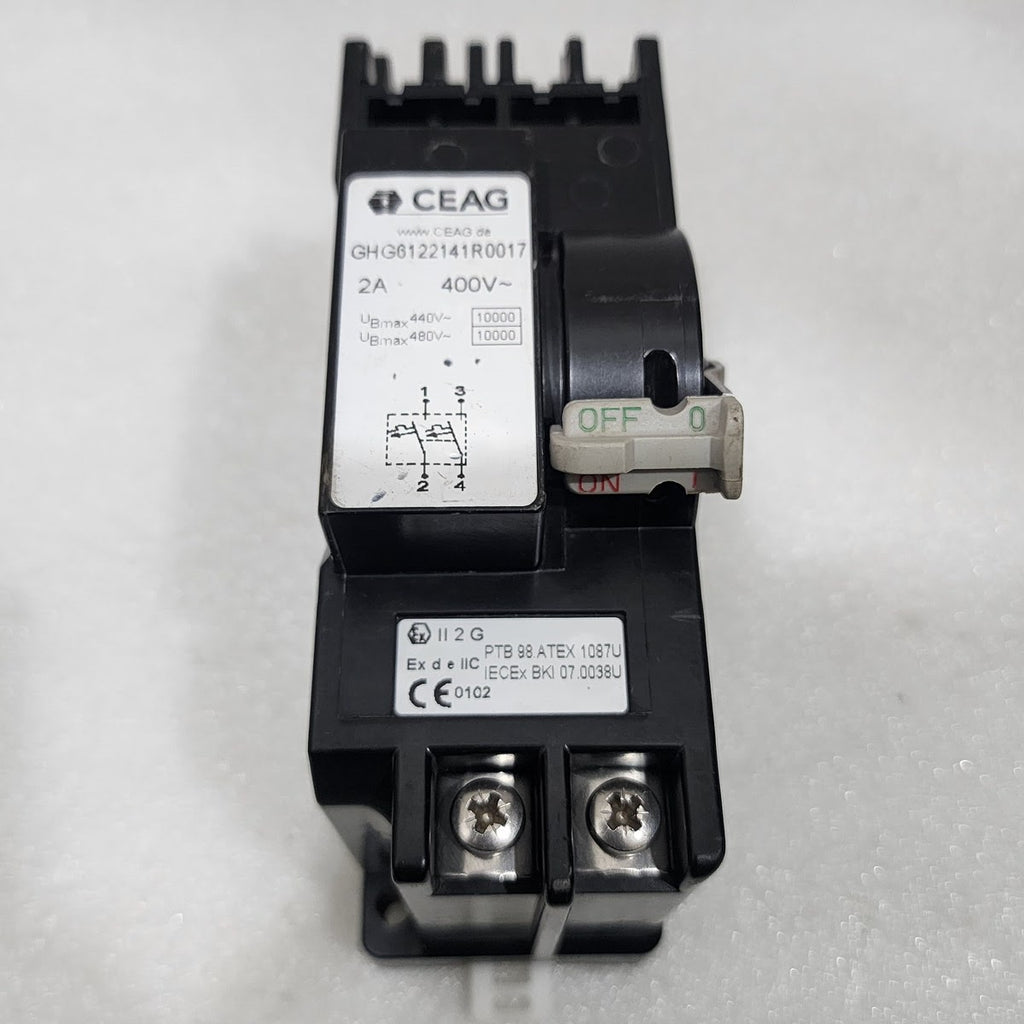 CEAG GHG6122141R0017 2A 2-POLE BREAKER/SAFETY DIODE