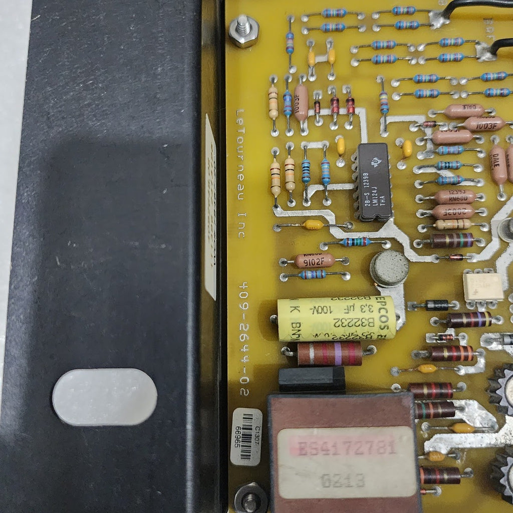 CAMERON 409-2648 POLARITY SENSITIVE SWITCH 35030479 24VDC LETOURNEAU 409-2644-02