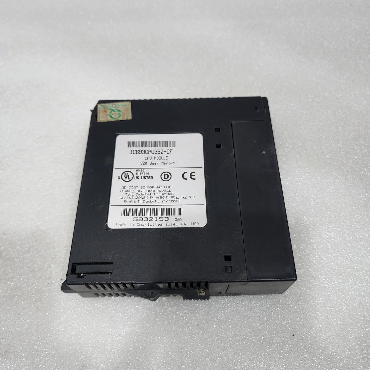 GE FANUC IC693CPU350-CF CPU MODULE