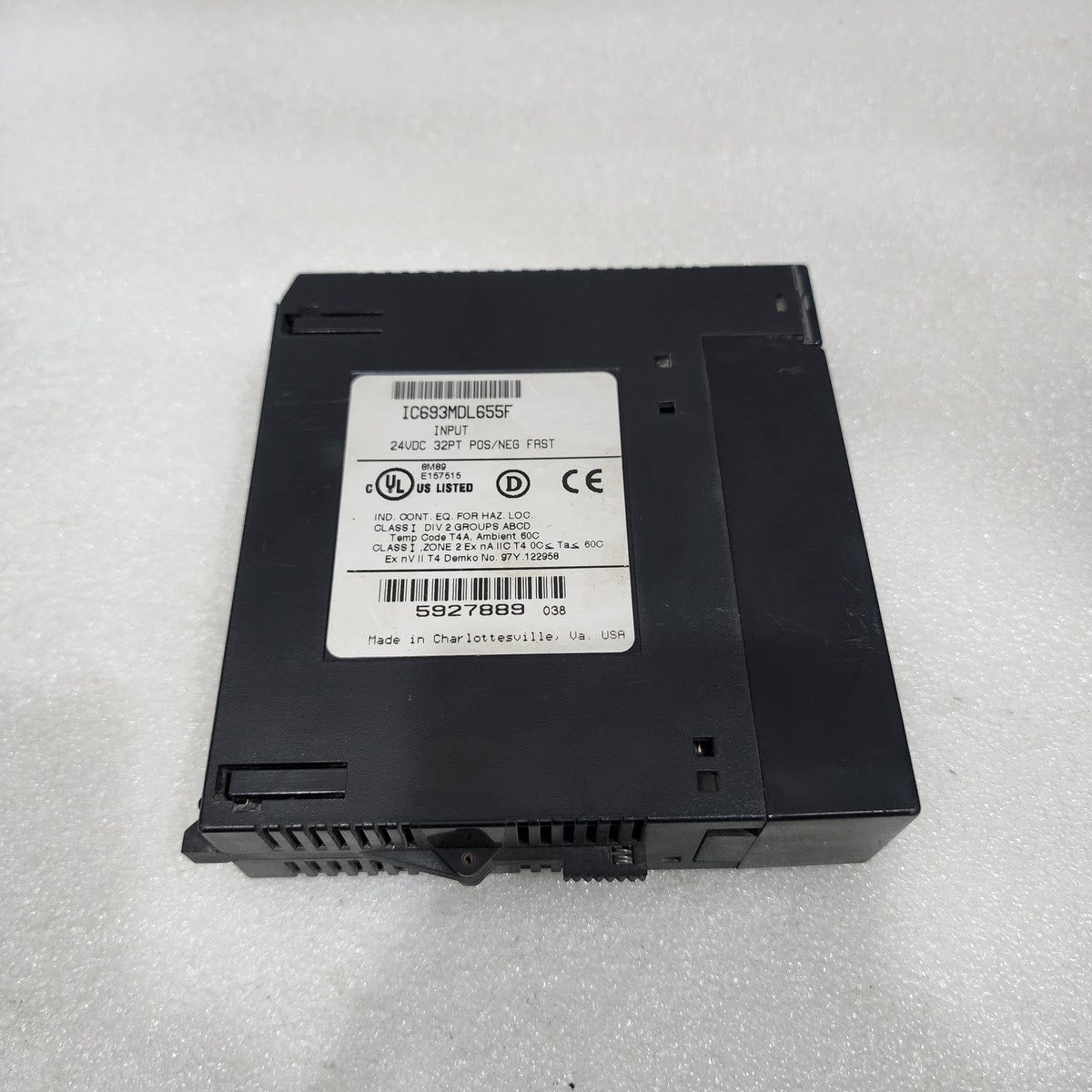 GE FANUC IC693MDL655F INPUT MODULE