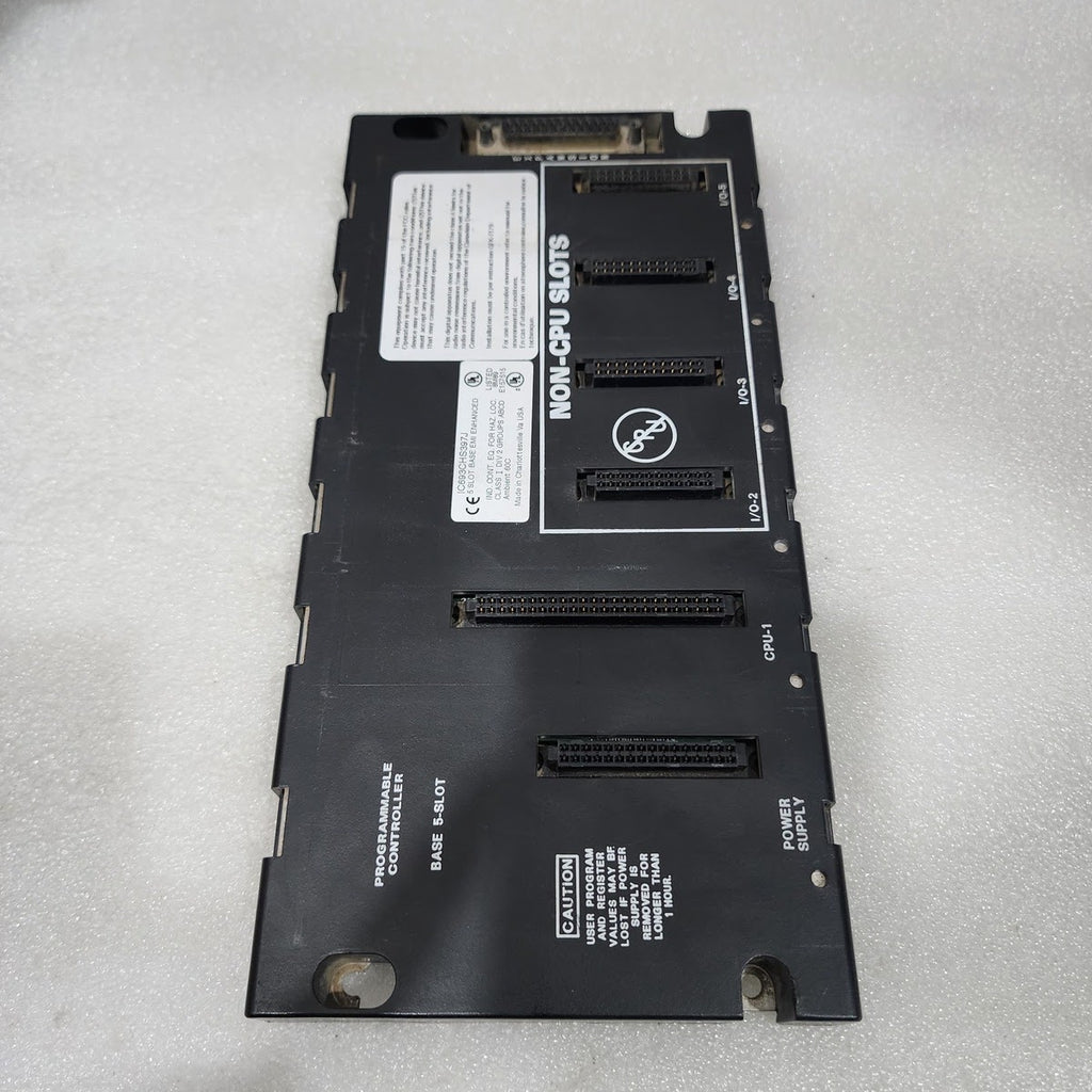 GE FANUC IC693CHS397J 5-SLOT BASE EMI ENHANCED