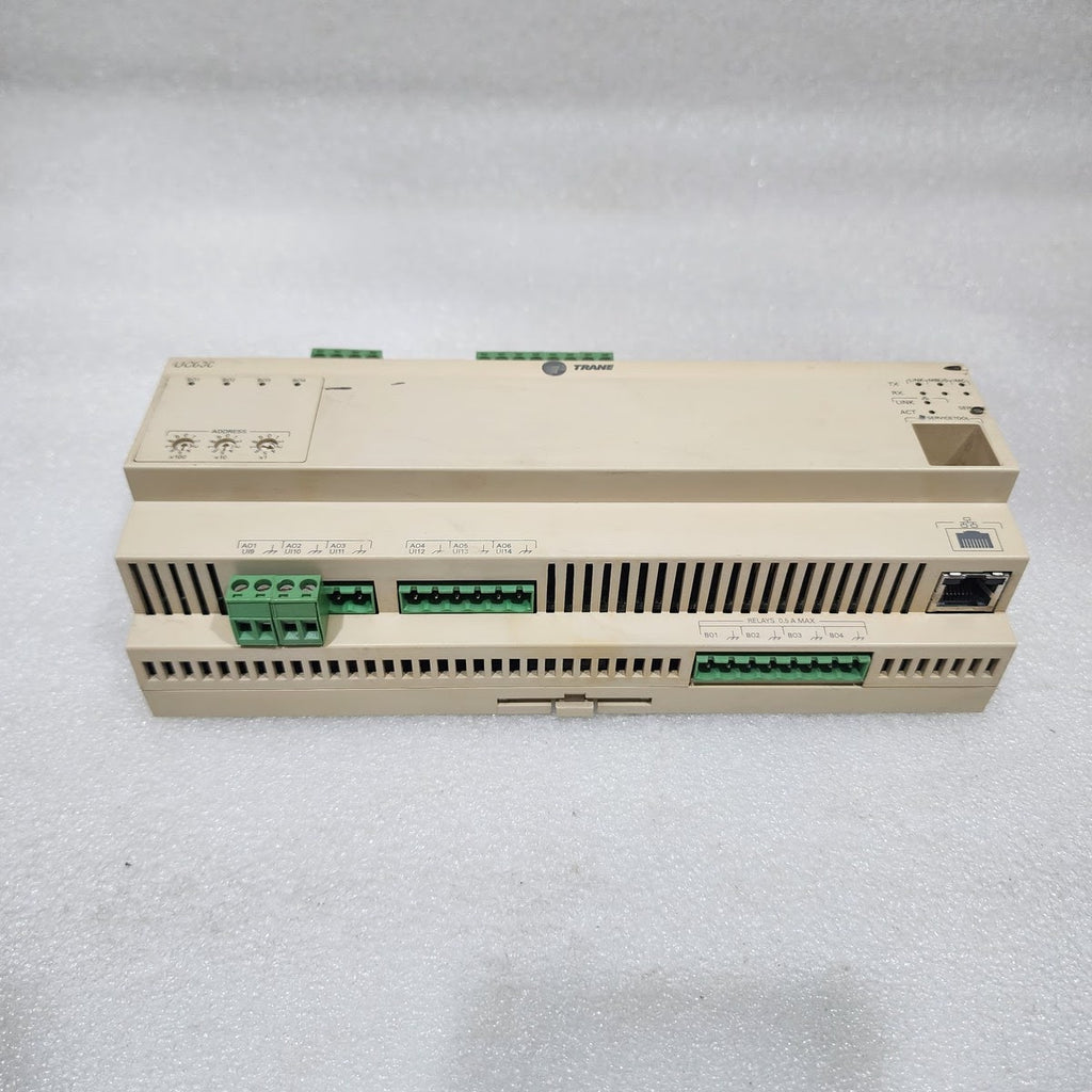 TRANE UC600 PROGRAMMABLE CONTROLLER X13651548-01 REV 102
