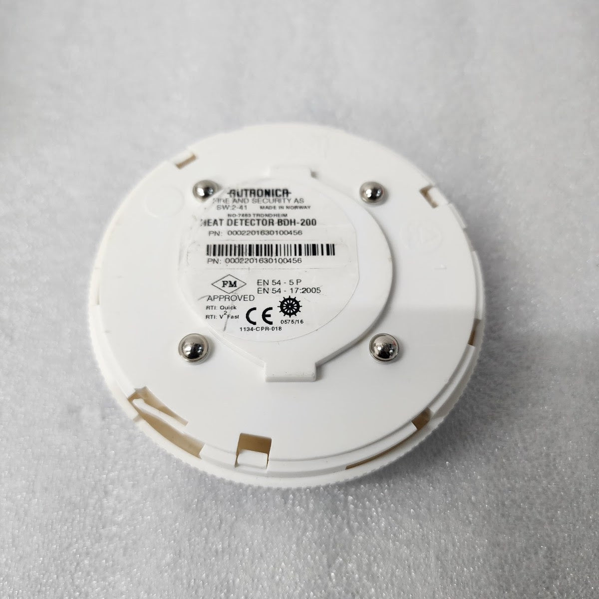 AUTRONICA BDH-300 HEAT DETECTOR