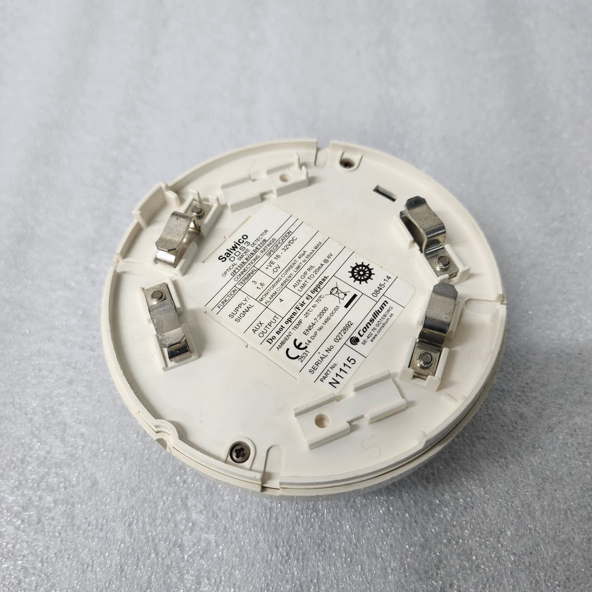 CONSILIUM DOS3 OPTICAL SMOKE DETECTOR N1115