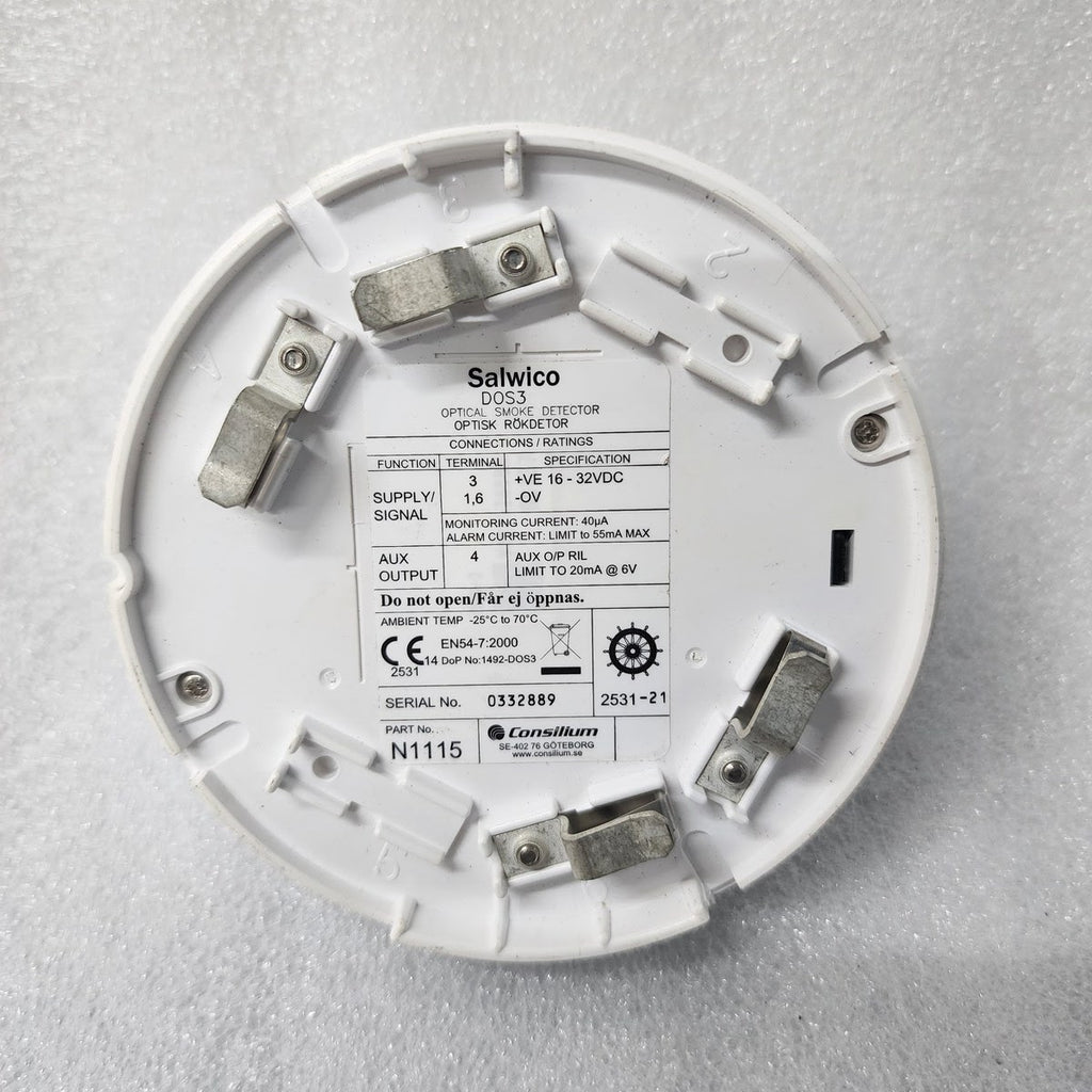 CONSILIUM N1115 OPTICAL SMOKE DETECTOR DOS3