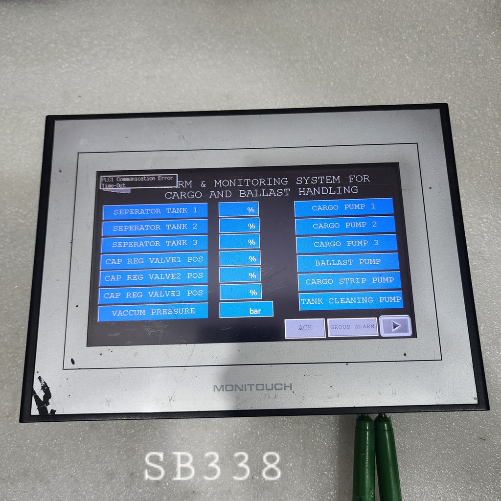 FUJI ELECTRIC MONITOUCH TS1070 HMI 24VDC HAKKO ELECTRONICS