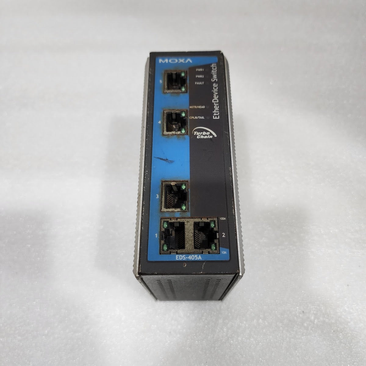 MOXA EDS-405A INDUSTRIAL ETHERNET SWITCH 1201405100011