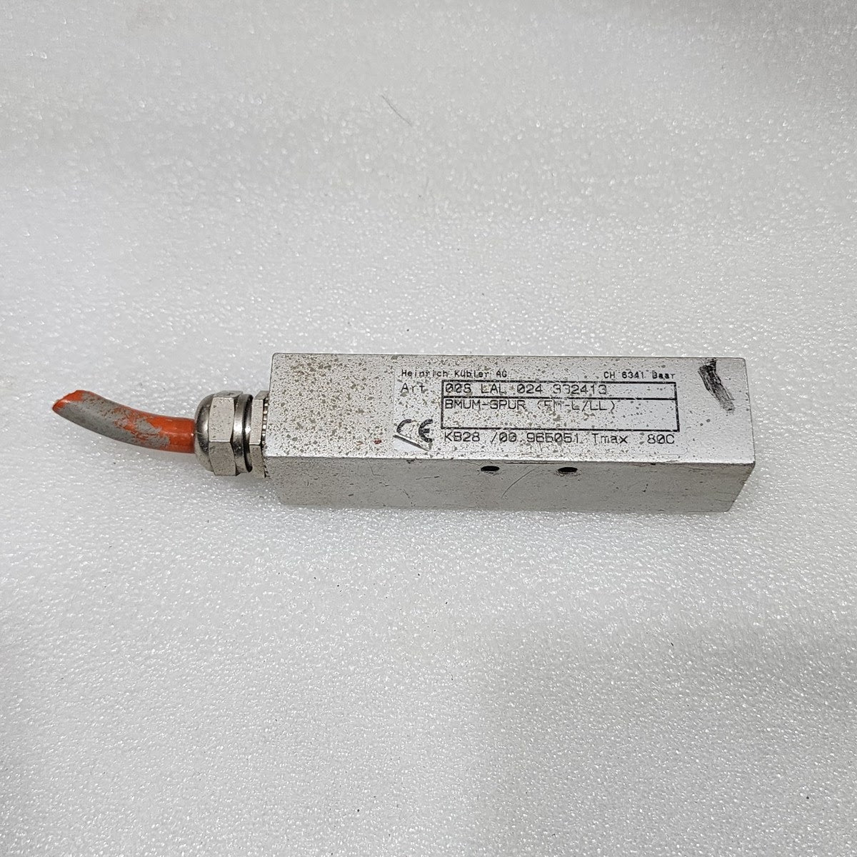 KUBLER BMUM-3PUR ( FM-L/LL) MAGNETIC SWITCH 008 LAL 024 332413