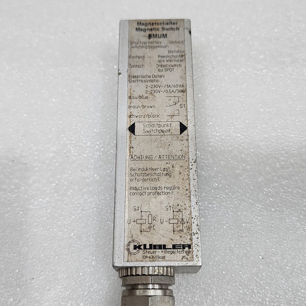KUBLER BMUM-3PUR ( FM-L/LL) MAGNETIC SWITCH 008 LAL 024 332413