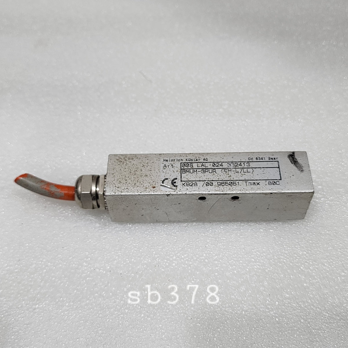 KUBLER BMUM-3PUR ( FM-L/LL) MAGNETIC SWITCH 008 LAL 024 332413