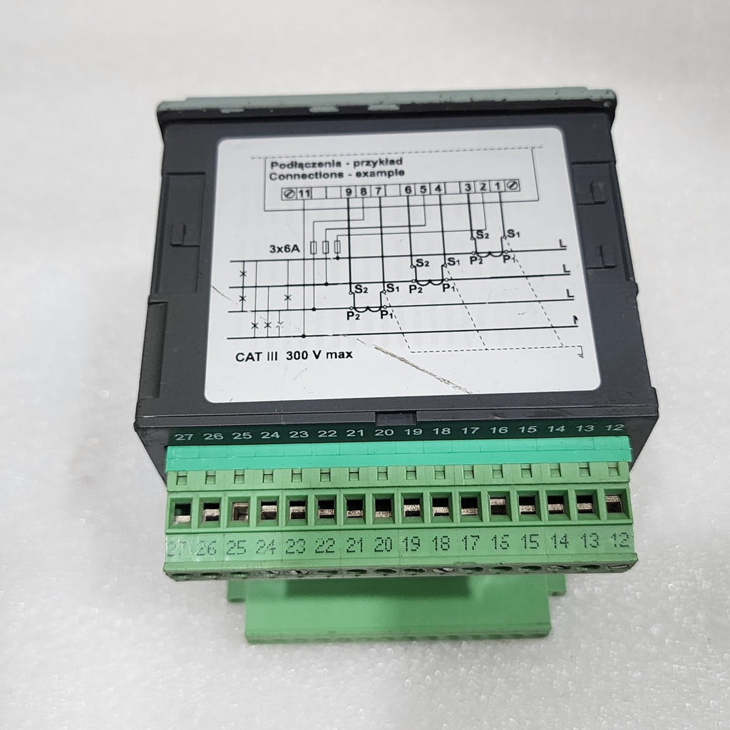 LUMEL ND20-231101E1 PROGRAMMABLE MULTIMETER 18010033 85-253 VAC/90-300 VDC