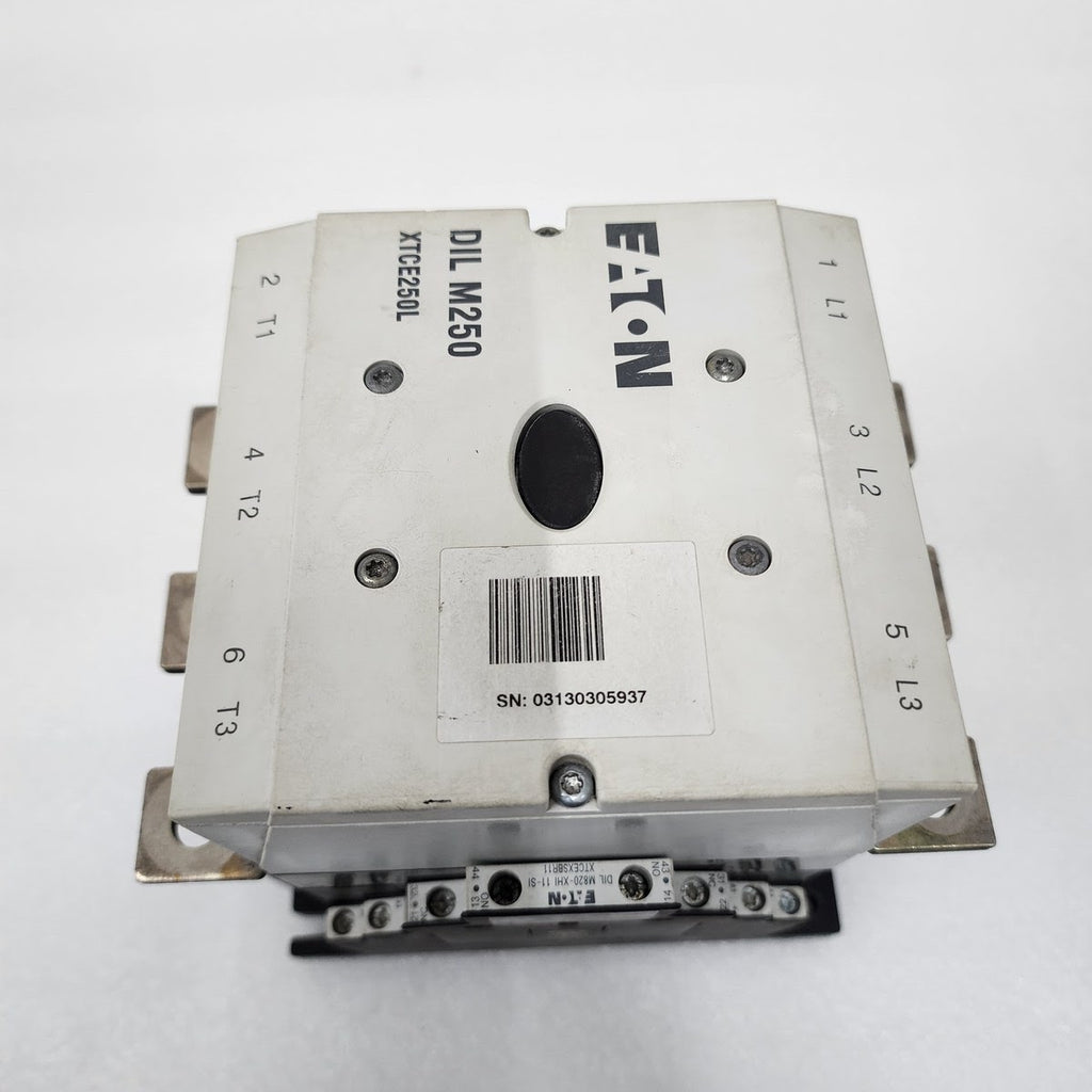 EATON DIL M250 CONTACTOR XTCE250L 230-250VAC