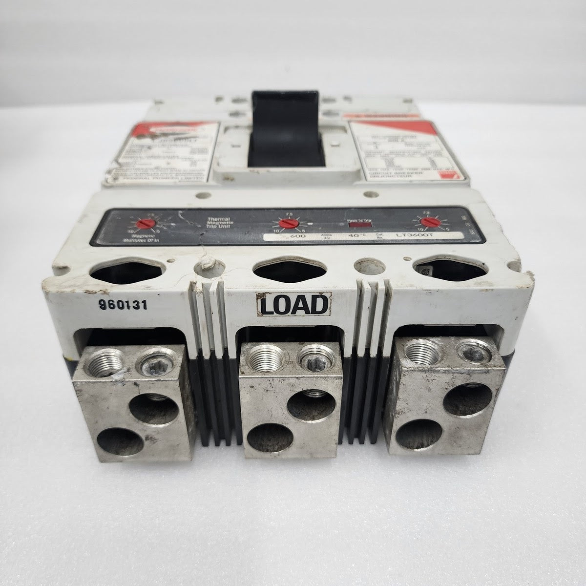 HORIZON CJM3600EF 3-POLE CIRCUIT BREAKER 600A