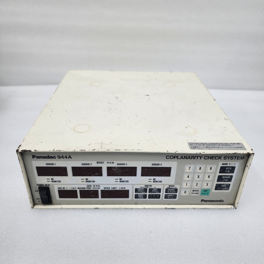 PANADAC 944A COPLANARITY CHECK SYSTEM HOKUYO VT-A202A