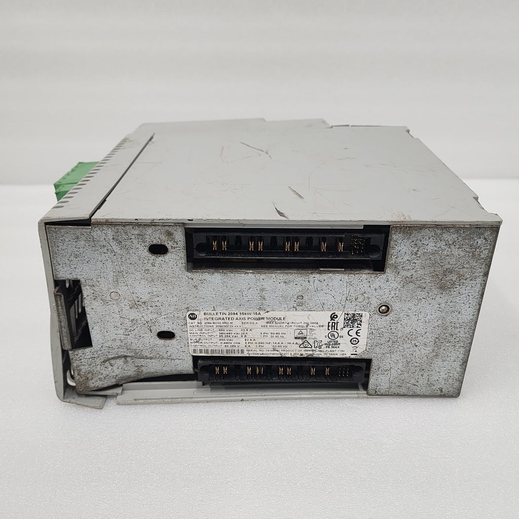 ALLEN BRADLEY 2094-BC02-M02-M BULLETIN 2094 15kW/15A INTEGRATED AXIS POWER MODUL