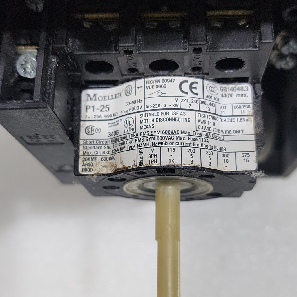 MOELLER HI11-P1/P3/Z AUXILIARY SWITCH P1-25