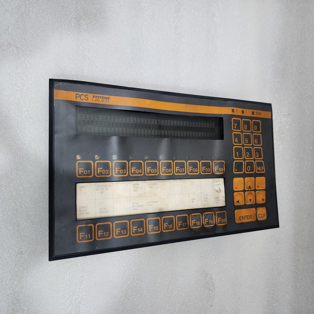 PCS SYSTEM LAUER BEDIENKONSOLE PCS 200FZ CONTROL PANEL 19-33VDC VER XX2.1031.SHX