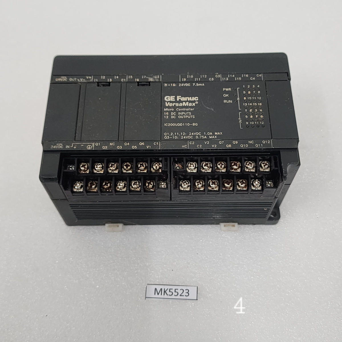 GE FANUC IC200UDD110-BG VERSAMAX MICRO CONTROLLER