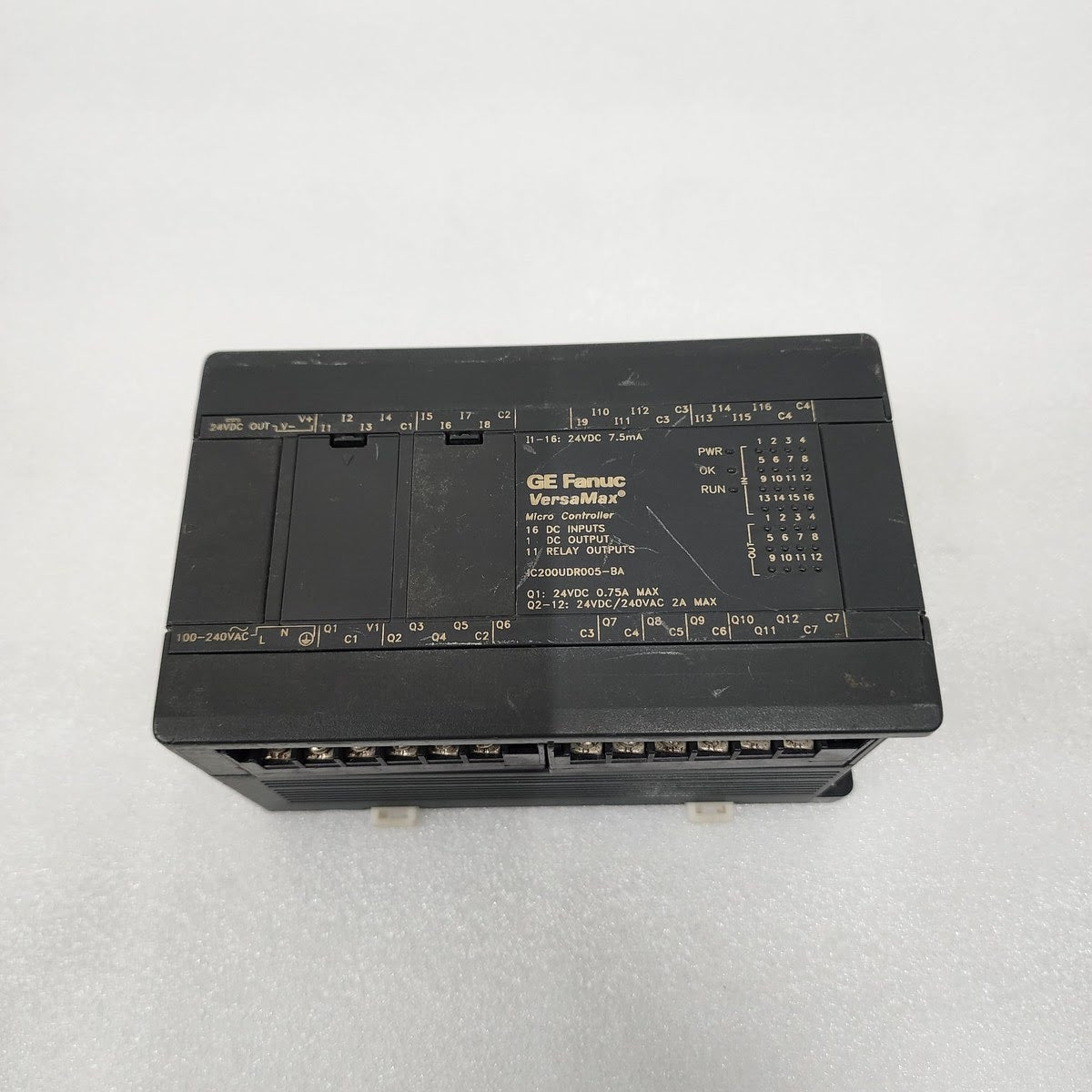 GE FANUC IC200UDR005-BA VERSAMAX MICRO CONTROLLER