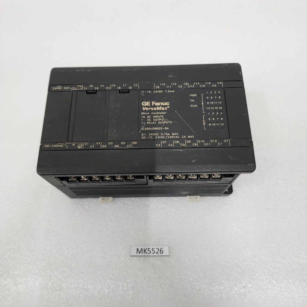 GE FANUC IC200UDR005-BA VERSAMAX MICRO CONTROLLER