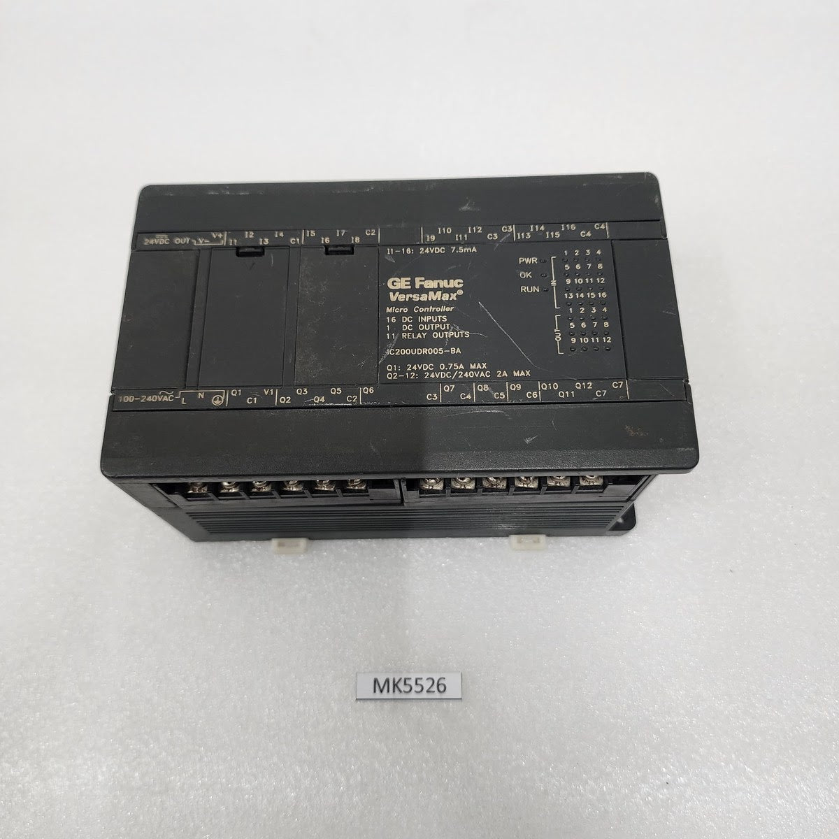 GE FANUC IC200UDR005-BA VERSAMAX MICRO CONTROLLER