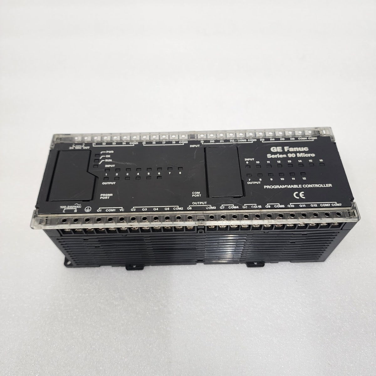 GE FANUC SERIES 90 MICRO IC693UDR005RP1 PROGRAMMABLE CONTROLLER 100-240VAC