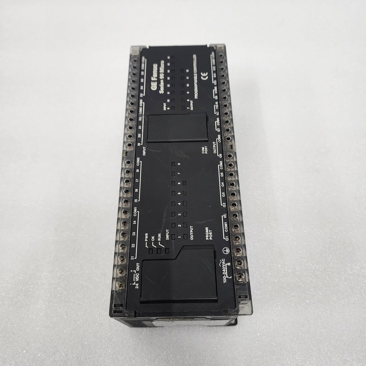 GE FANUC SERIES 90 MICRO IC693UDR005RP1 PROGRAMMABLE CONTROLLER 100-240VAC