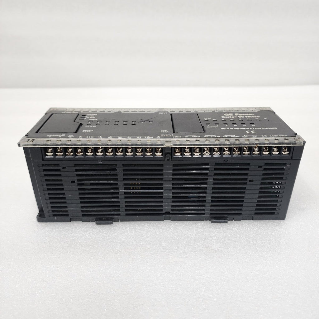 GE FANUC SERIES 90 MICRO IC693UDR005RP1 PROGRAMMABLE CONTROLLER 100-240VAC