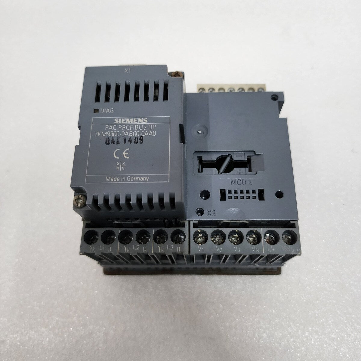 SIEMENS PAC3200 ENERGY METER 7KM2112-0BA00-3AA0 240V WITH 7KM9300-0AB00-0AA0