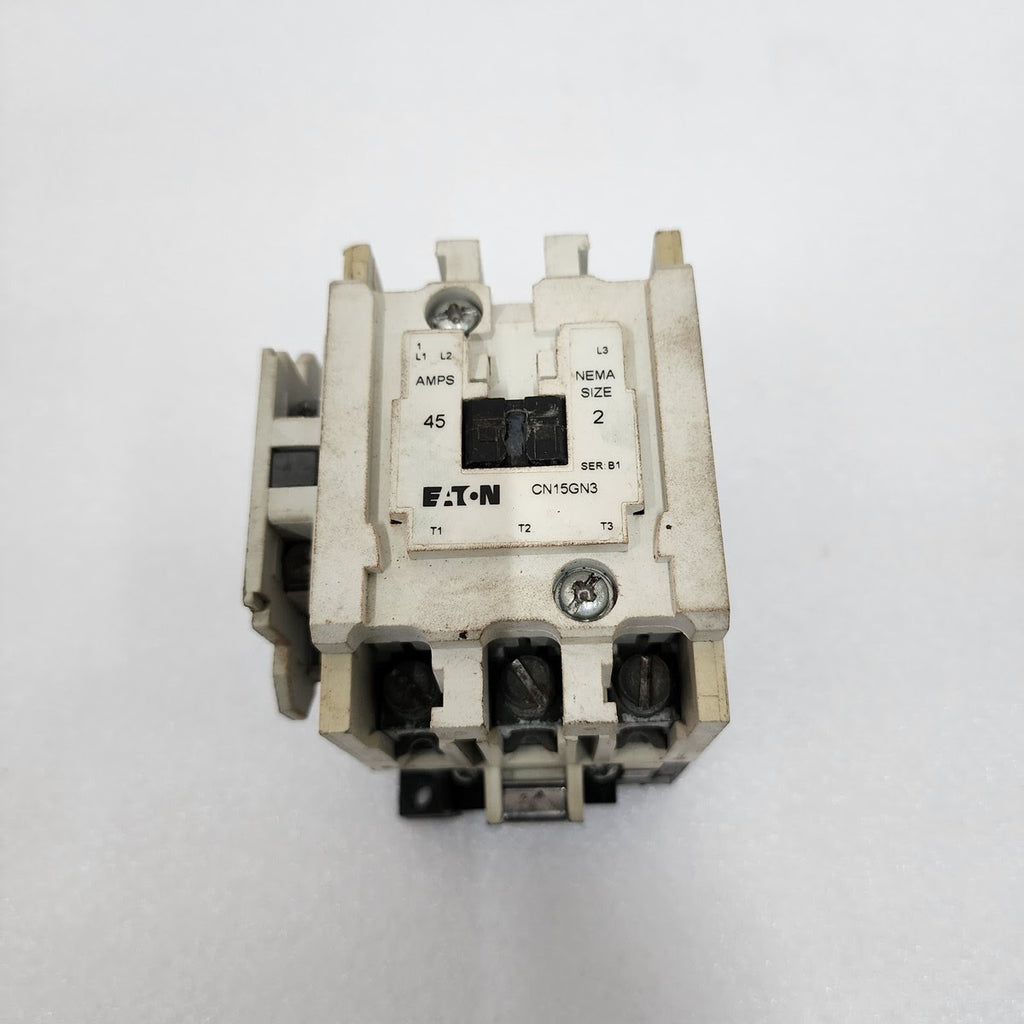 EATON CN15GN3 MAGNETIC CONTACTOR 45A COIL VOLTAGE 110-120V