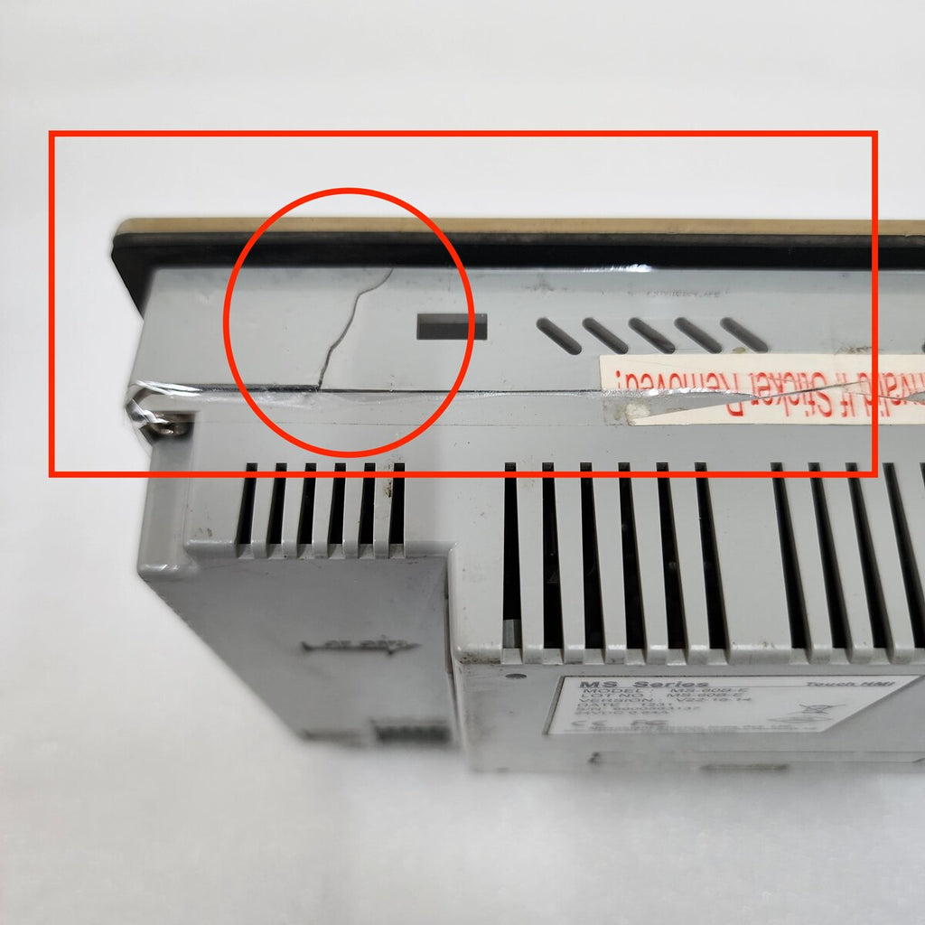 MITSUBISHI MS-60B-E MS SERIES TOUCH HMI 24VDC V22-16-14