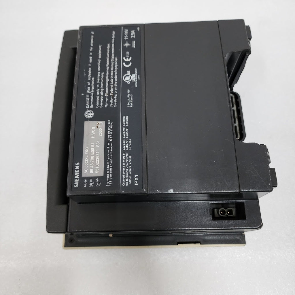 SIEMENS SC 6002XL ENG INTENSIVE PATIENT MONITOR 59 46 798 E551U