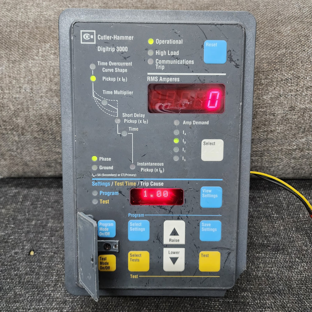 CUTLER HAMMER DIGITRIP 3000 PROTECTIVE RELAY DT3000