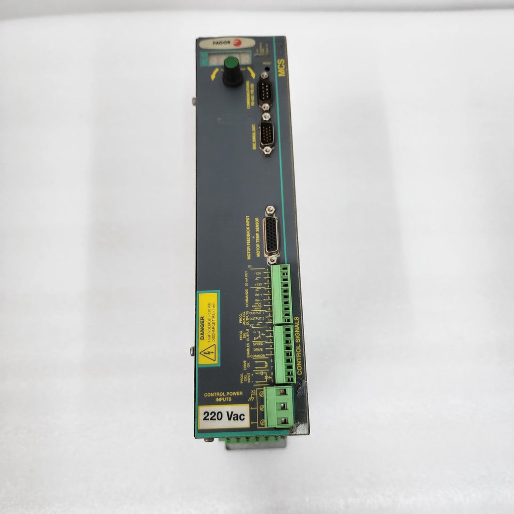 FAGOR MCS-10L AC SERVO DRIVE 3X220V AC