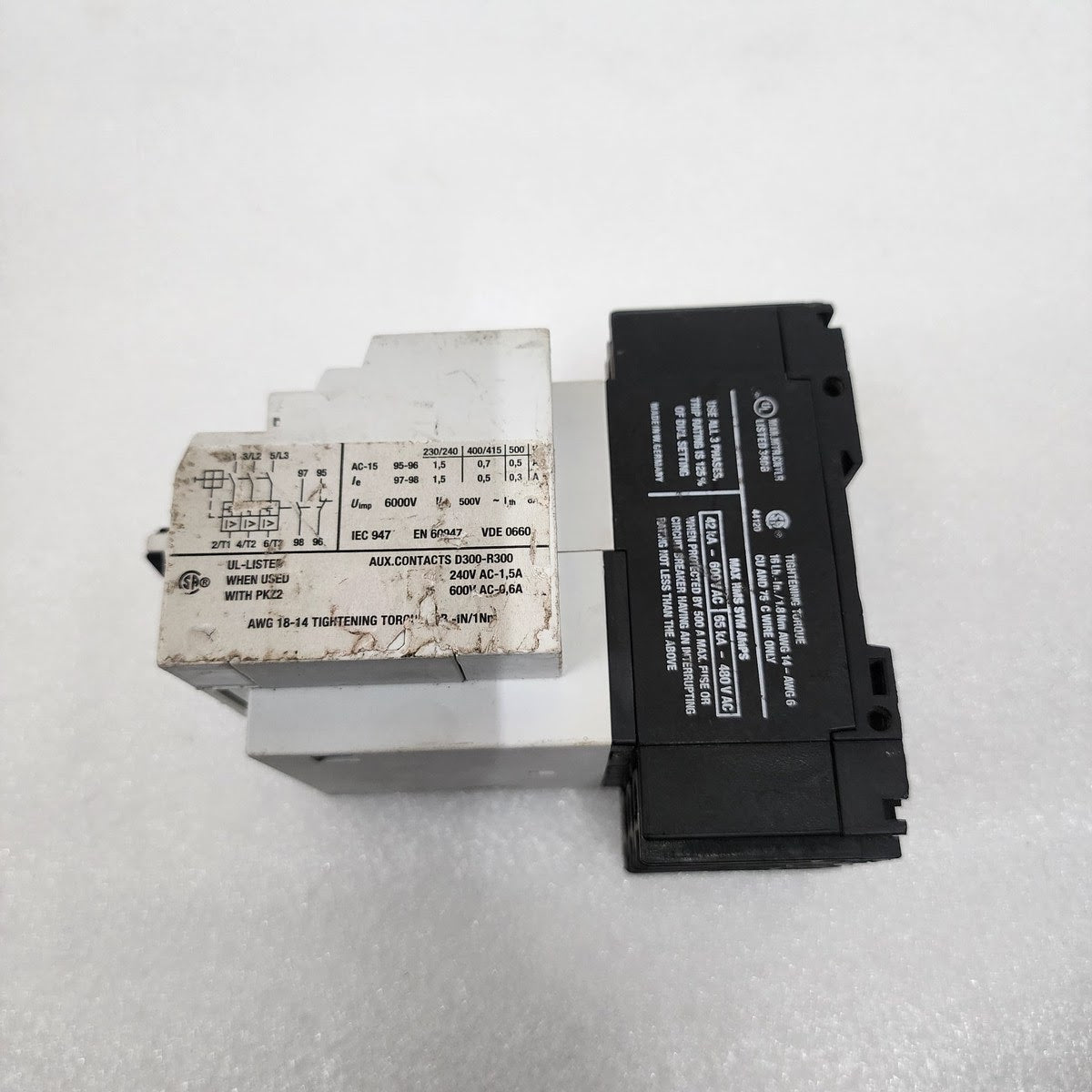 MOLLER ZMR-16-PKZ2 MANUAL MOTOR PROTECTOR