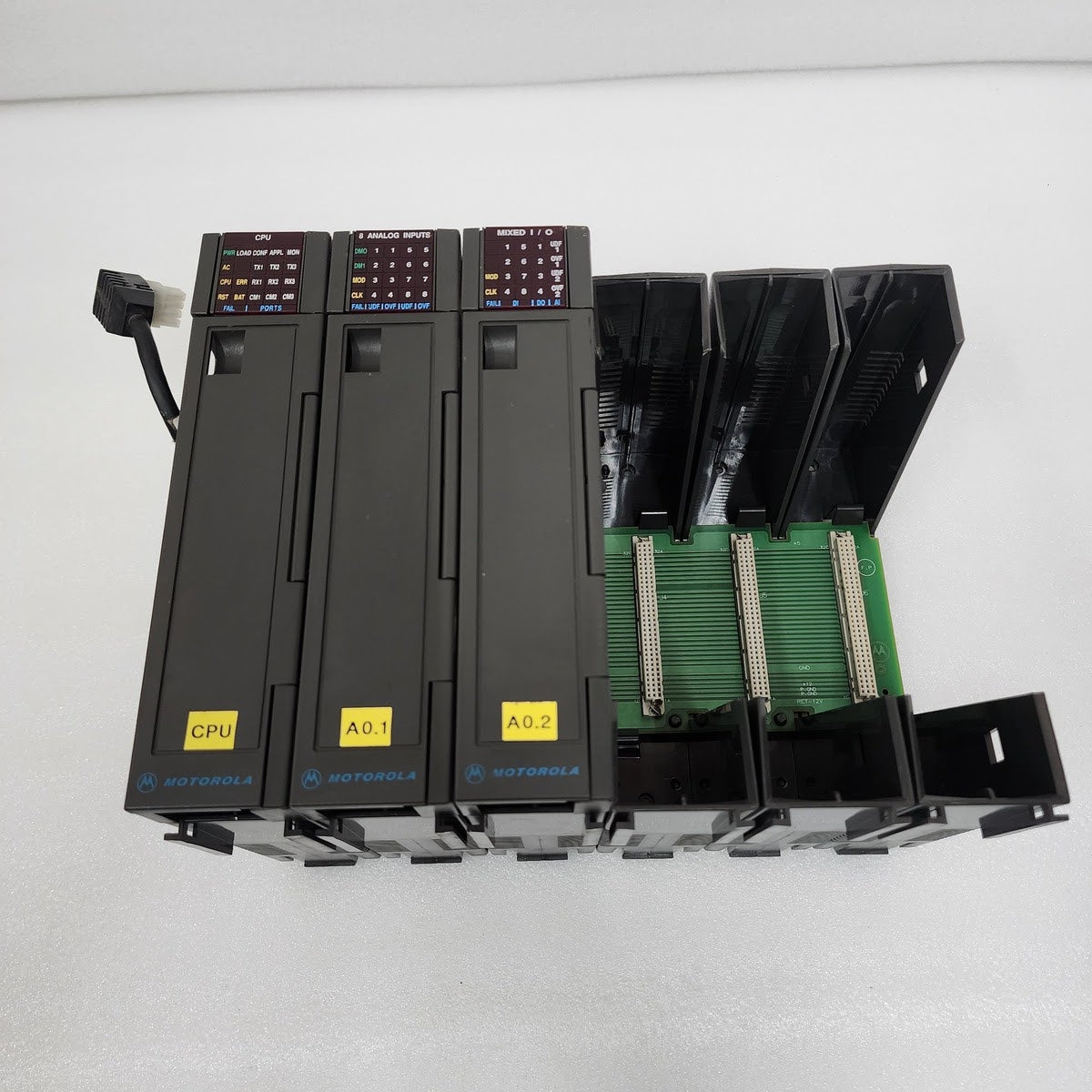 MOTOROLA FLN2414B CPU ANALOG I/O FRN1421C DIGITAL I/O FRN1490B