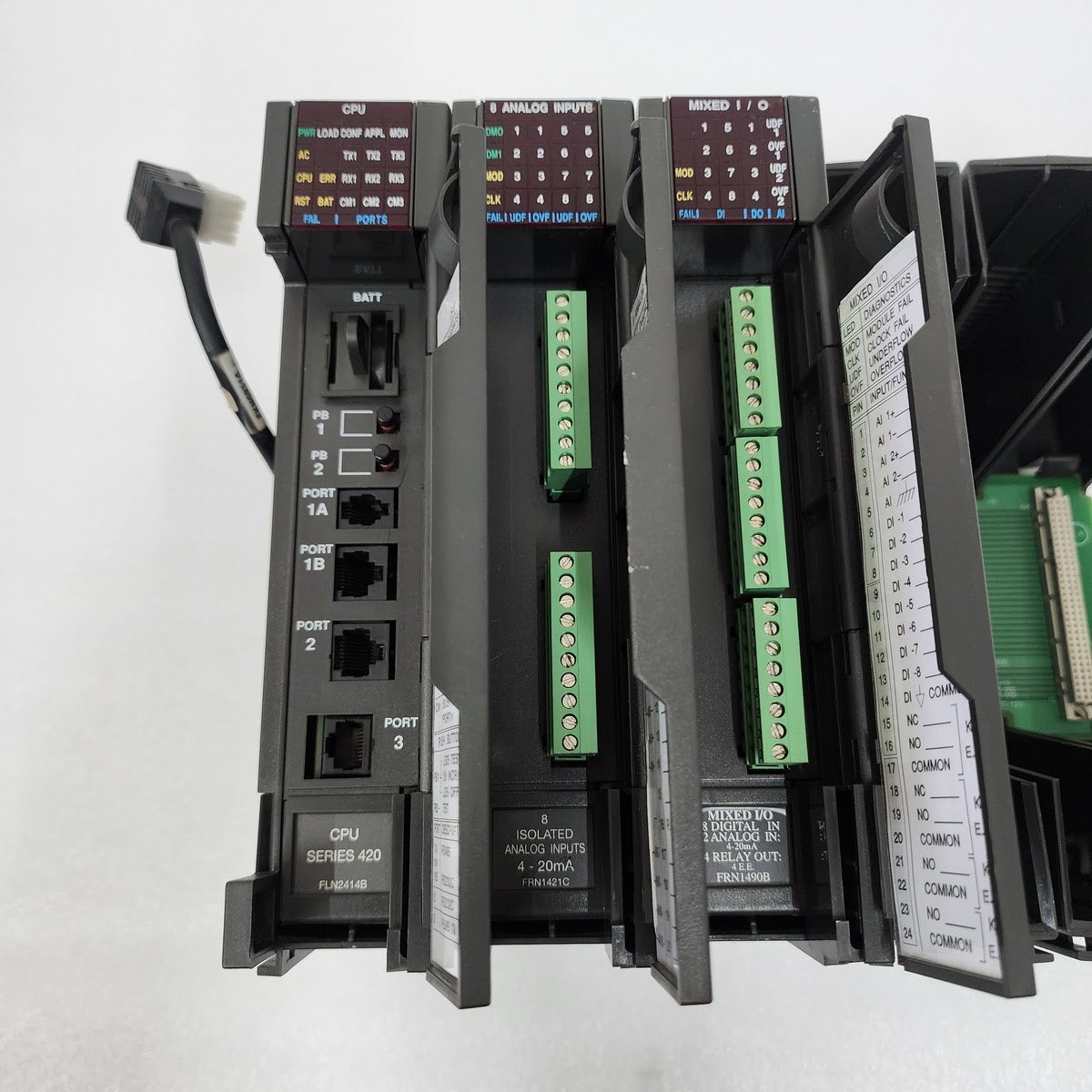 MOTOROLA FLN2414B CPU ANALOG I/O FRN1421C DIGITAL I/O FRN1490B
