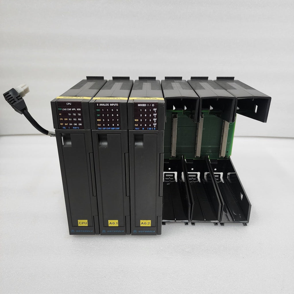 MOTOROLA FLN2414B CPU ANALOG I/O FRN1421C DIGITAL I/O FRN1490B