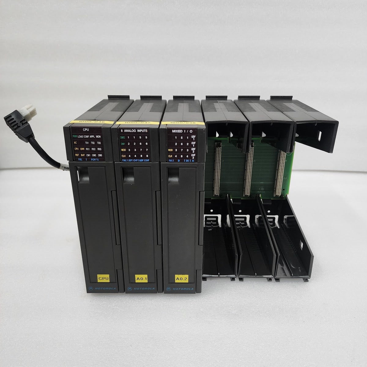 MOTOROLA FLN2414B CPU ANALOG I/O FRN1421C DIGITAL I/O FRN1490B