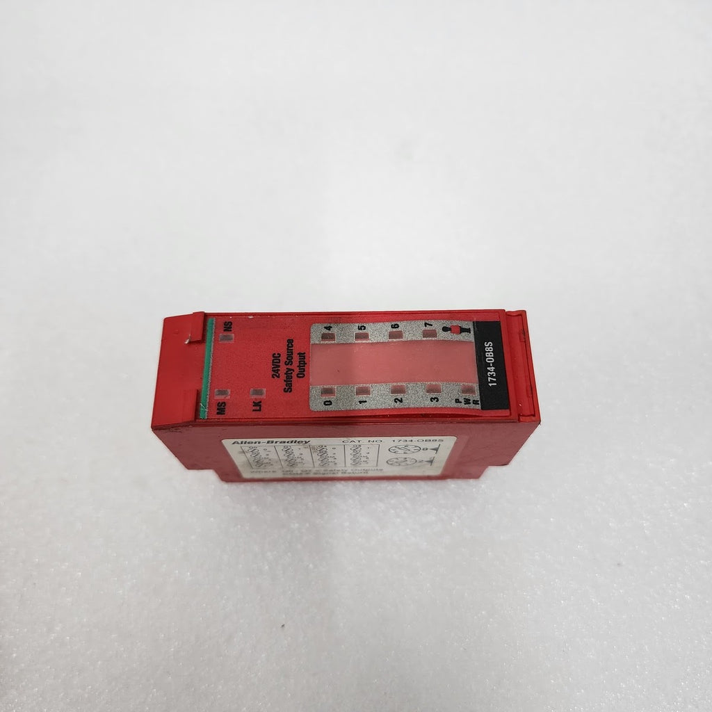 ALLEN BRADLEY CAT 1734-0B8S POINT GUARD I/O SAFETY MODULE 19907 SER A