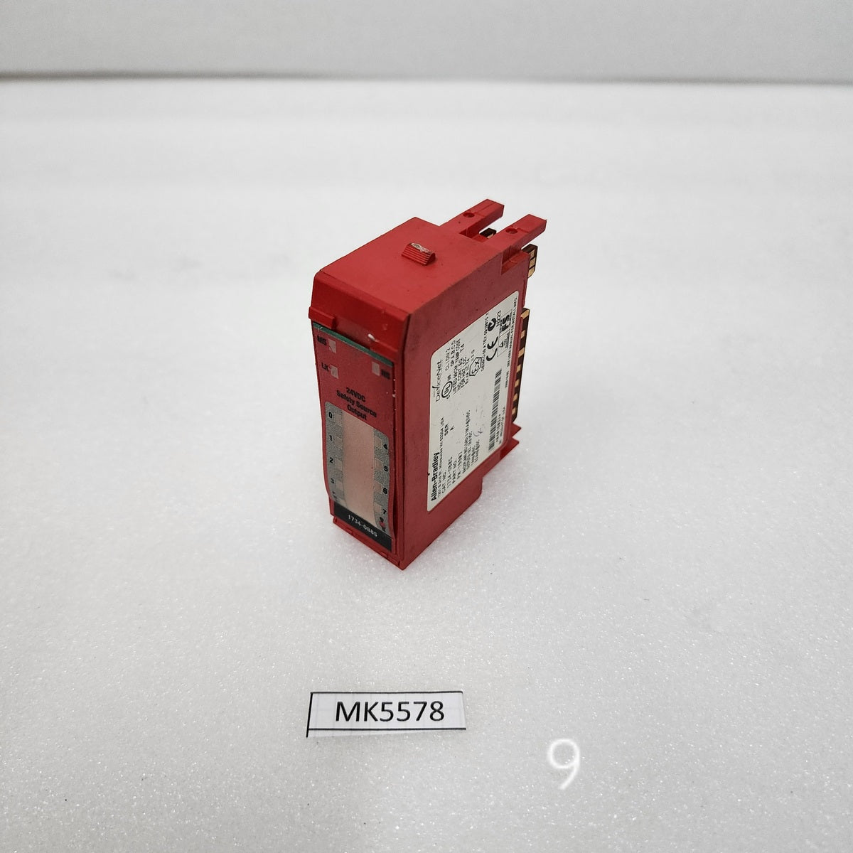 ALLEN BRADLEY CAT 1734-0B8S POINT GUARD I/O SAFETY MODULE 19907 SER A