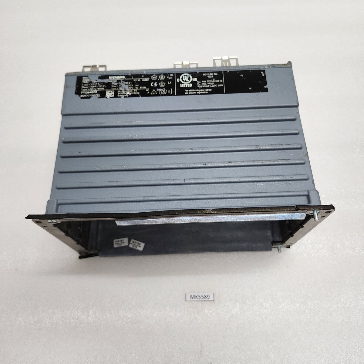 SIEMENS SIPROTEC 7SJ82 EMPTY BACK PANEL