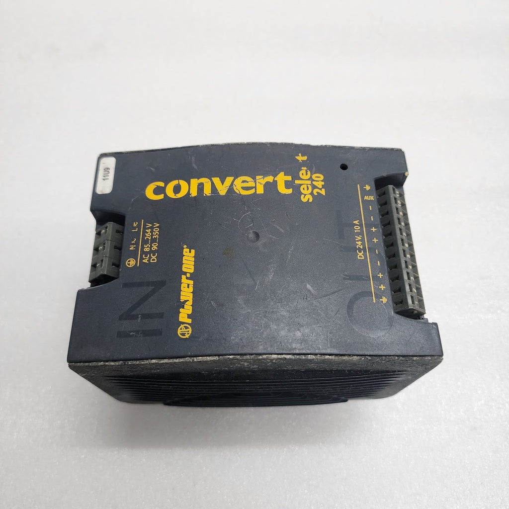 MELCHER POWER-ONE CONVERT LWN 1601-6 SELECT 240 POWER SUPPLY 24VDC 10A