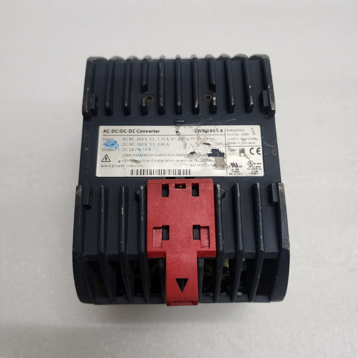 MELCHER POWER-ONE CONVERT LWN 1601-6 SELECT 240 POWER SUPPLY 24VDC 10A