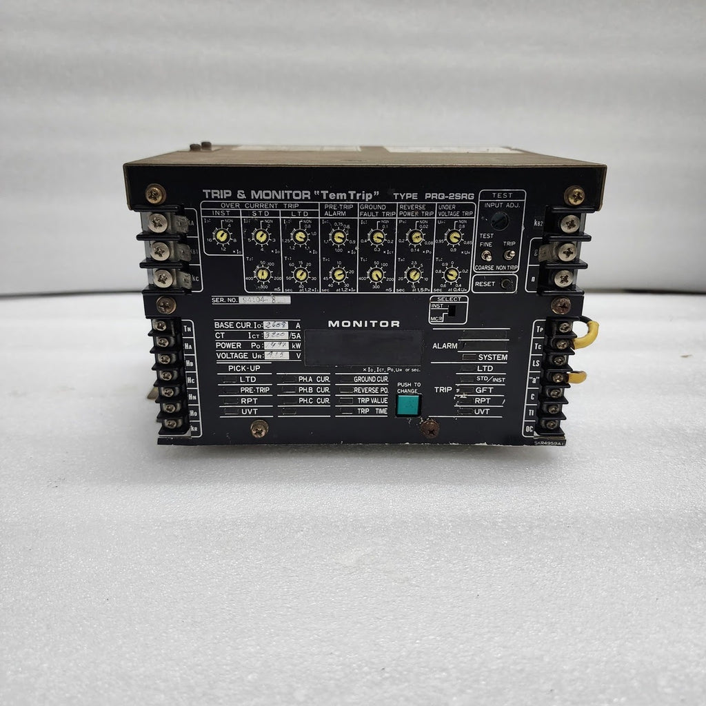 PRQ-2SRG TRIP & MONITOR TEM TRIP 2609A CT 3200/5A 415V