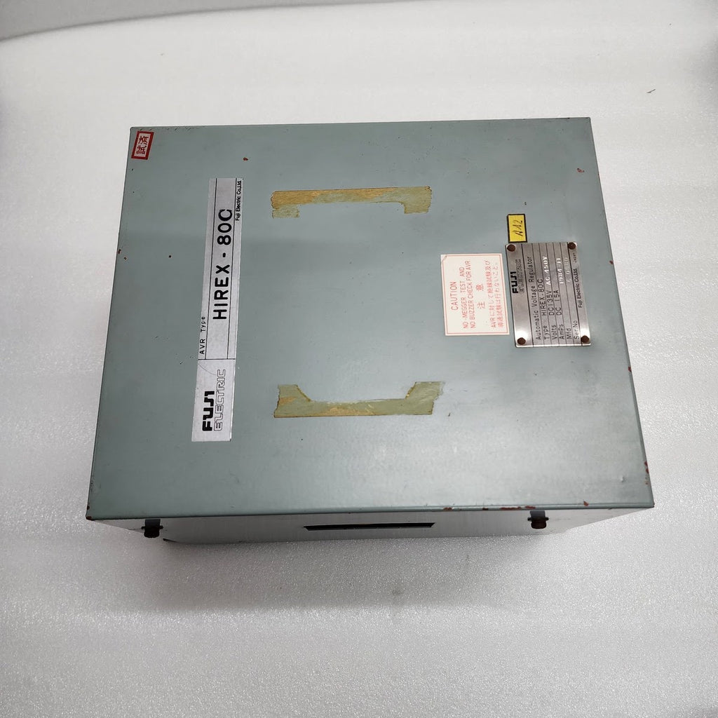 FUJI ELECTRIC HIREX 80C AUTOMATIC VOLTAGE REGULATOR 135VDC/450VAC