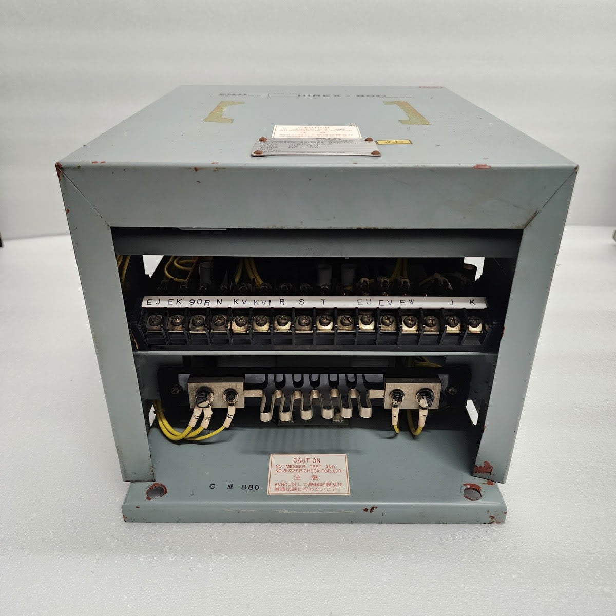 FUJI ELECTRIC HIREX 80C AUTOMATIC VOLTAGE REGULATOR 135VDC/450VAC