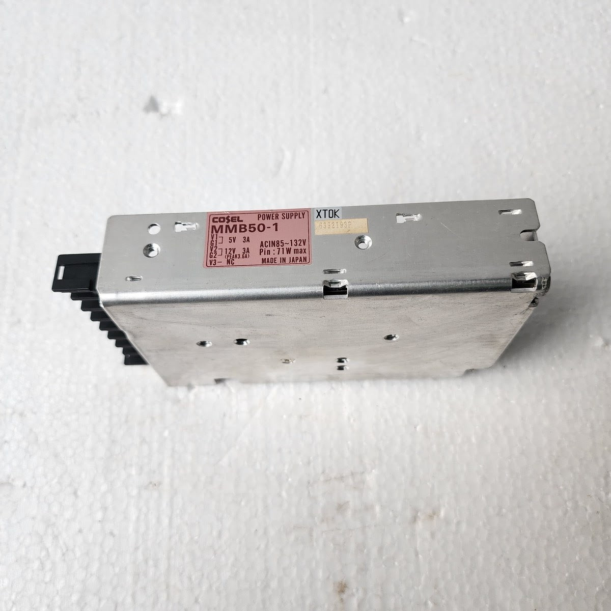 COSEL MMB50-1 POWER SUPPLY 5-12VDC 3A WITHOUT SCREWS